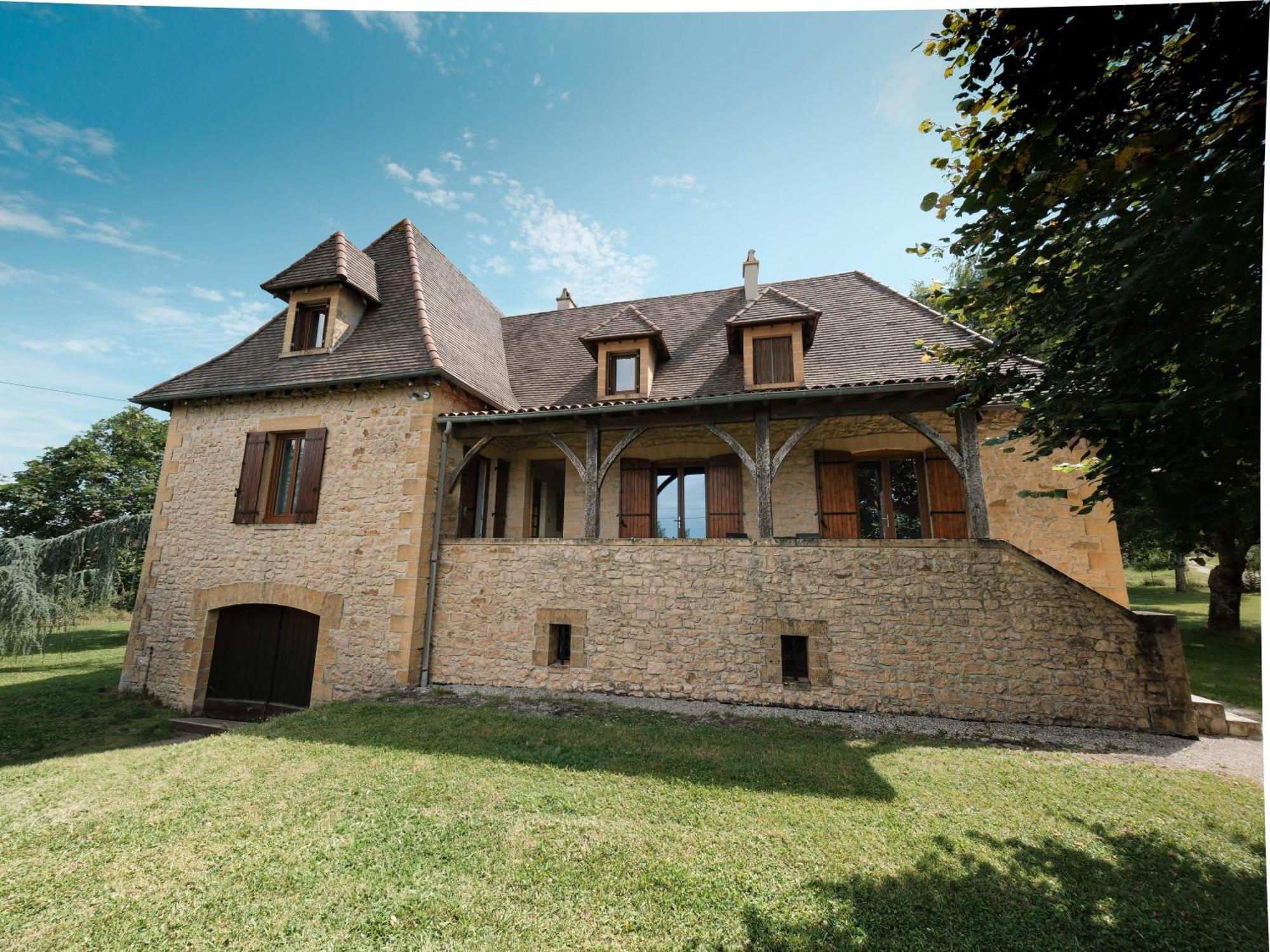 Grande Maison En Perigord A 10 Mn De Sarlat Marquay Kültér fotó